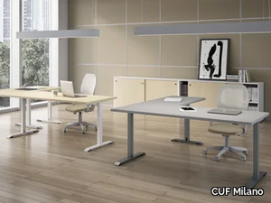 ISOLA - L-shaped office desk _ CUF Milano