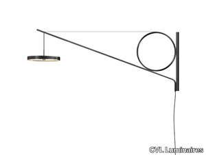 CERCLE & TRAIT - LED adjustable brass wall lamp _ CVL Luminaires