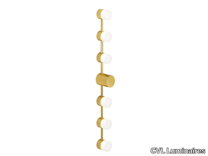 BACKSTAGE LINEAR IP44 - Brass wall lamp for bathroom _ CVL Luminaires