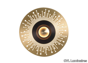 EARTH SUN - LED brass wall light _ CVL Luminaires