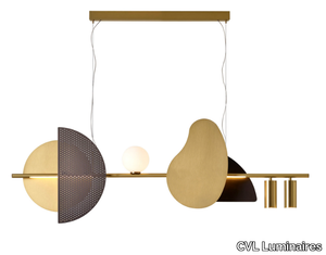 NACHO 1300 - LED brass pendant lamp _ CVL Luminaires