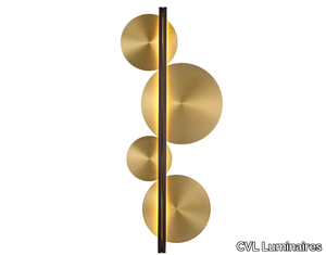 STRATE MOON - LED brass wall lamp _ CVL Luminaires