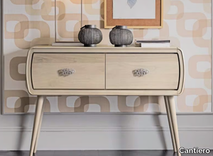 AMARCORD DAY - Rectangular wooden console table with drawers _ Cantiero