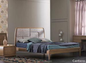 AMARCORD NIGHT - Wooden double bed _ Cantiero