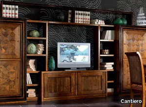 CA' VENIER - Sectional wooden storage wall _ Cantiero