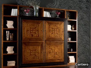 CA' VENIER - Wall-mounted wooden bookcase _ Cantiero