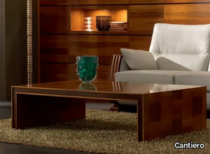 ELETTRA DAY - Low rectangular solid wood coffee table _ Cantiero