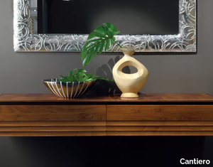 ELETTRA DAY - Suspended solid wood sideboard _ Cantiero