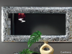 ELETTRA DAY - Rectangular wall-mounted framed mirror _ Cantiero