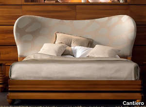 ELETTRA NIGHT - Walnut double bed _ Cantiero