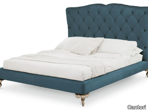 GEORGE - Upholstered double bed with high headboard _ Cantori