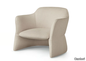 KARINA - Fabric armchair with armrests _ Cantori