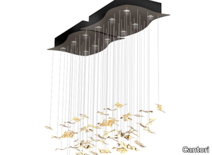 MANTA RAY - Brass pendant lamp _ Cantori