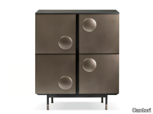 MELODY - Wooden highboard with doors _ Cantori