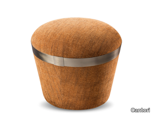 PORTOFINO - Upholstered round pouf _ Cantori