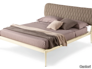 URBINO - Upholstered double bed _ Cantori