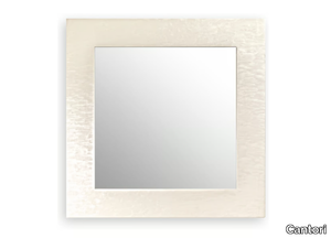 ASIA - Square wall-mounted framed mirror _ Cantori