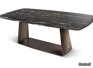 TESEO - Rectangular marble table _ Cantori