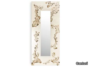 AFRICA FLOWING - Rectangular wall-mounted framed mirror _ Cantori