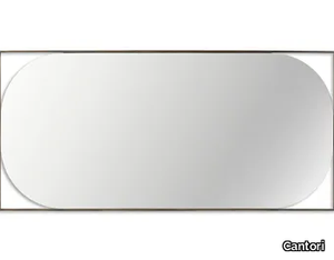 WILLOW - Rectangular framed wall-mounted mirror _ Cantori