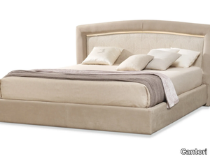 PORTOFINO - Upholstered Eco-leather bed with high headboard _ Cantori