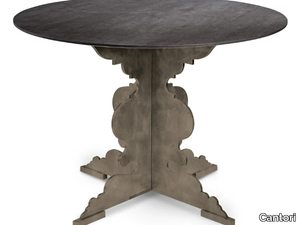 ROMEO - Round ceramic table _ Cantori