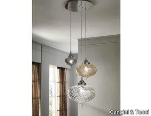ARABESQUE - Blown glass pendant lamp _ Cangini & Tucci