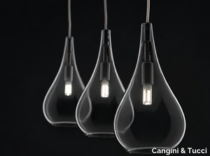 LACRIMA MINI - Blown glass pendant lamp _ Cangini & Tucci