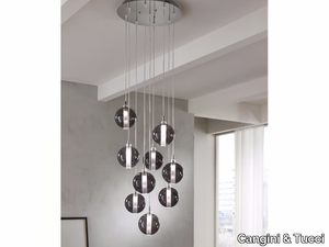 ECLISSE - Direct light blown glass pendant lamp _ Cangini & Tucci