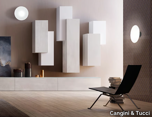 FIJI - LED glass and aluminium wall light _ Cangini & Tucci
