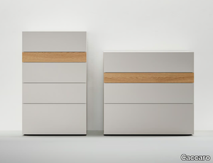 FILNOX - Sectional modular wooden chest of drawers _ Caccaro