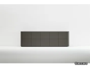 SIDE - Modular wooden sideboard with doors _ Caccaro