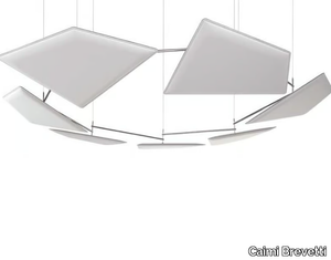 FLAP CHAIN - Trevira® CS hanging acoustic panel _ Caimi Brevetti