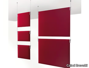 TRA LIGHT - Hanging acoustic panel _ Caimi Brevetti