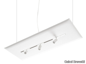 T-SYSTEM TRACK - LED acoustic swivel fabric pendant lamp _ Caimi Brevetti