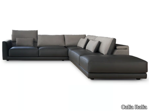 MATHEOLA - Corner sectional leather sofa _ Calia Italia