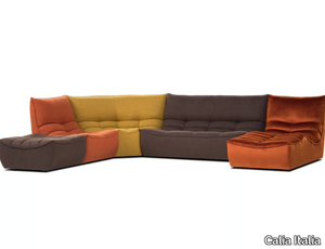 ZIP - Sectional fabric sofa _ Calia Italia