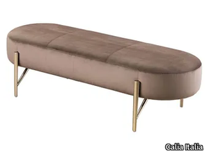 VENERE - Upholstered velvet bench _ Calia Italia