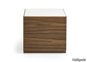 CITY - Bedside table with drawers _ Calligaris