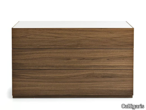 CITY - Wood veneer chest of drawers _ Calligaris