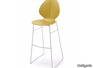 BASIL - Sled base chair _ Calligaris