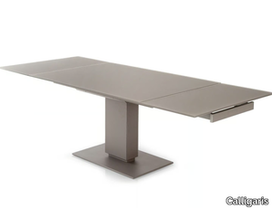 ECHO - Extending rectangular ceramic table _ Calligaris