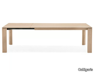 OMNIA XXL - Extending rectangular table _ Calligaris