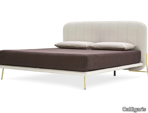 LE MARAIS - Fabric double bed with upholstered headboard _ Calligaris