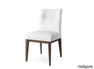 TOSCA - Upholstered leather chair _ Calligaris