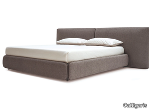 ZIP - Microfiber double bed with upholstered headboard _ Calligaris