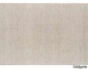 CONRAD - Solid-color rectangular wool rug _ Calligaris