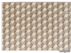 CEMENTINO - Synthetic fibre rug with geometric shapes _ Calligaris