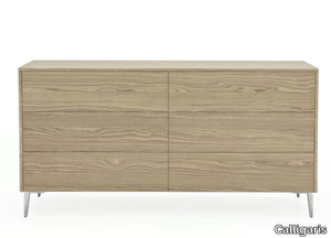 BOSTON - Wood veneer chest of drawers _ Calligaris