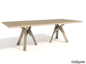 JUNGLE - Rectangular oak table _ Calligaris